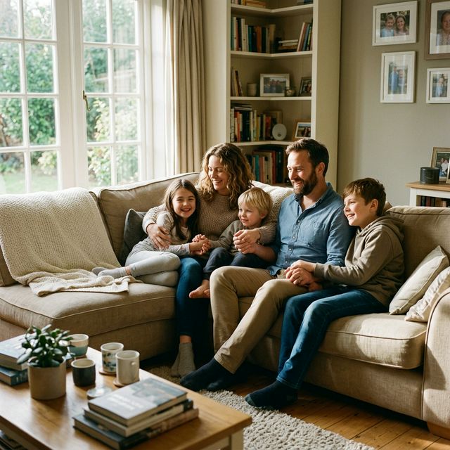 Florida family at home — Shoreline Negotiation Group helps homeowners facing foreclosure